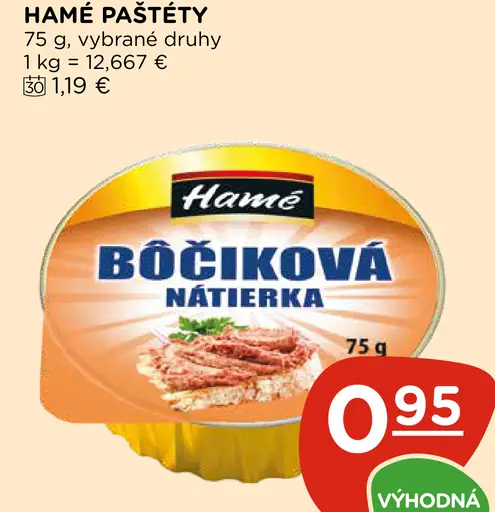 Hamé paštéty