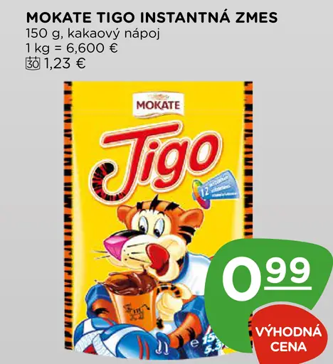 Mokate Tigo instantná kakaová zmes