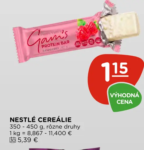 Gam's proteín tyčinka