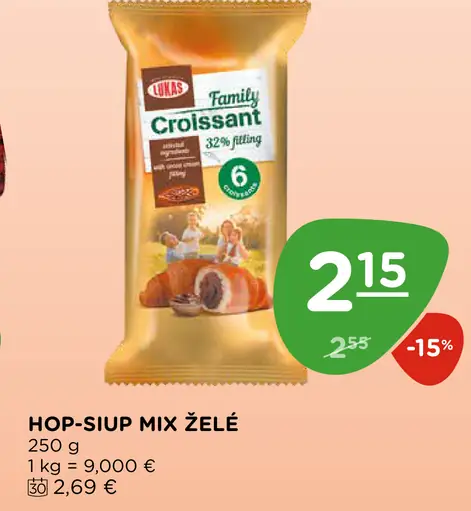 Dolce Amore Hop-Siup Mix želé cukríky