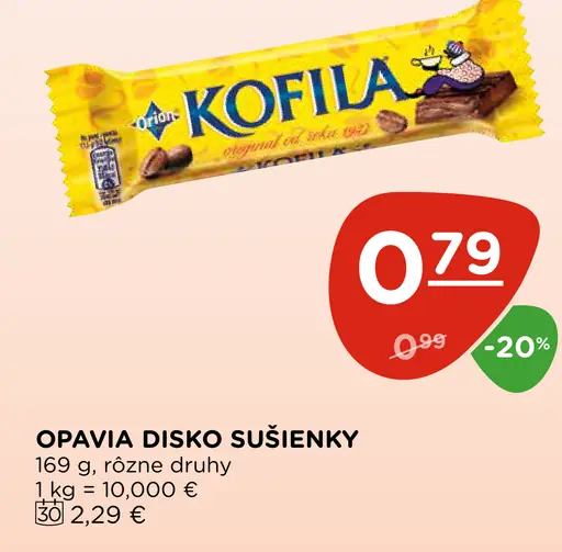 Opavia Disko sušienky