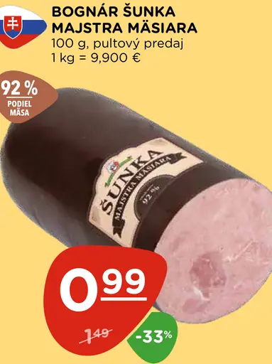 Bognár prémiu šunka