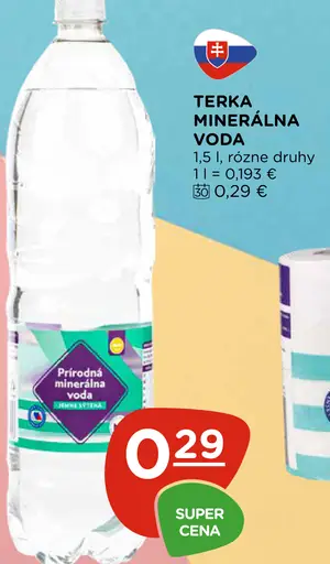 Terka minerálna voda prírodná