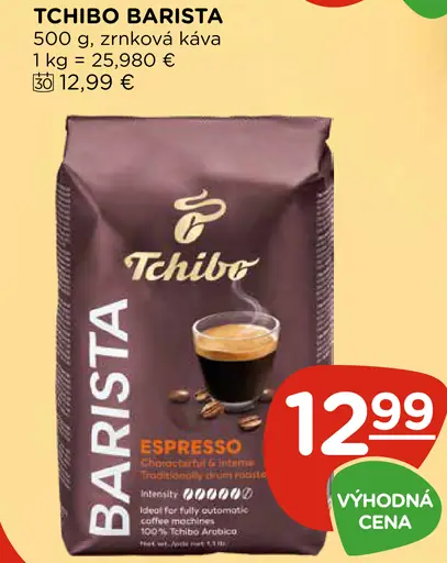 Tchibo Barista Espresso pražená zrnková káva