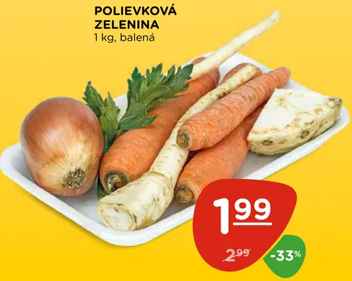 Polievková zelenina