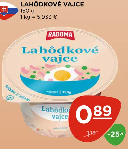 Lahôdkové vajce