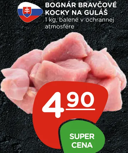 Bognár Bravčové kocky na guláš