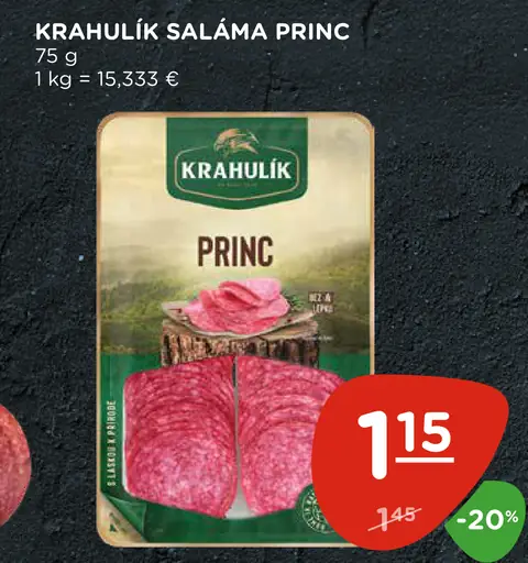 Krahulík saláma Princ
