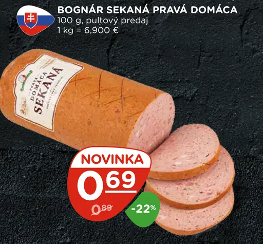 Bognár sekaná pravá domáca