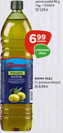Giana olivový olej