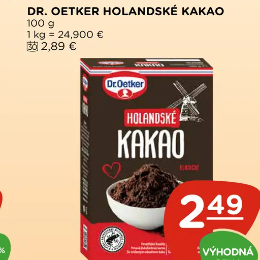 Dr. Oetker Holandské kakao