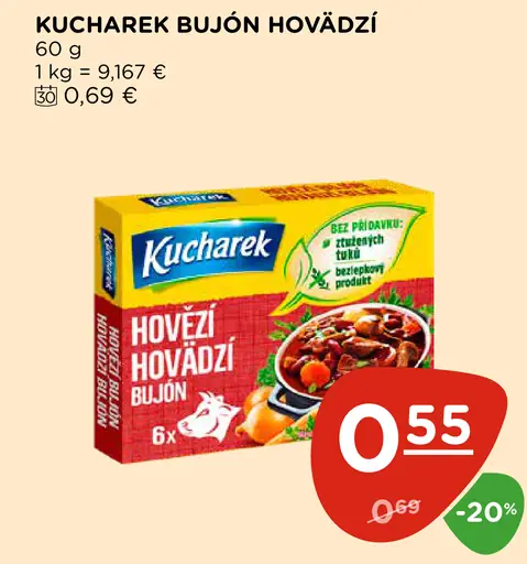 Kucharek hovädzí bujón
