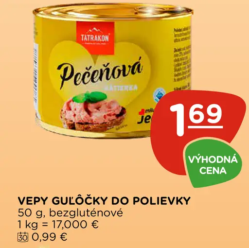 Tatrakon nátierka pečeňová