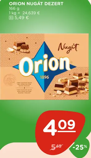 Orion Nugát Dezert