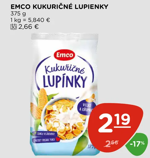 Emco Kukuričné lupienky