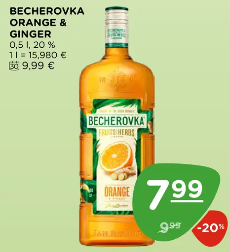 Becherovka Orange and Ginger