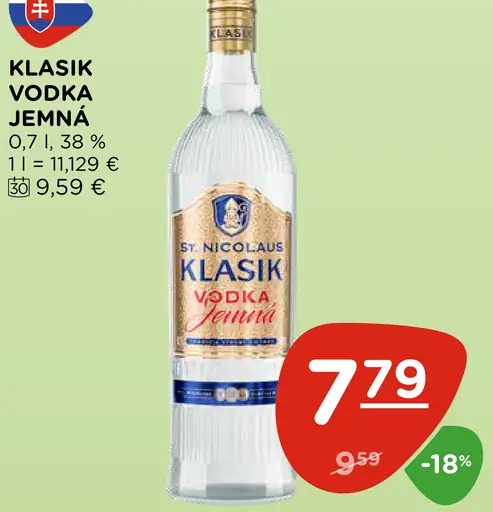 Klasik Vodka Jemná