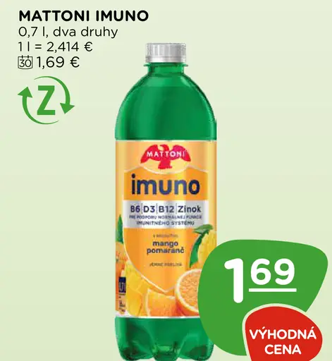 Mattoni Imuno nápoj