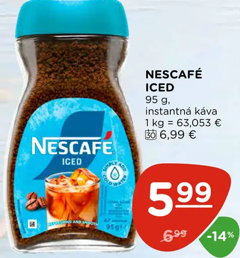 Nescafé Iced instantná káva