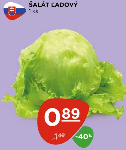 Šalát ľadový