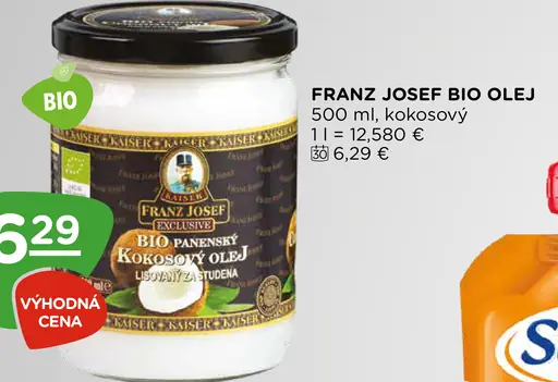 Franz Josef Bio Kokosový olej