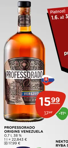 Professorrado Origins Venezuela rum
