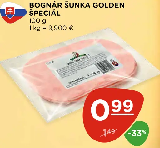 Bognár Šunka Golden Špeciál
