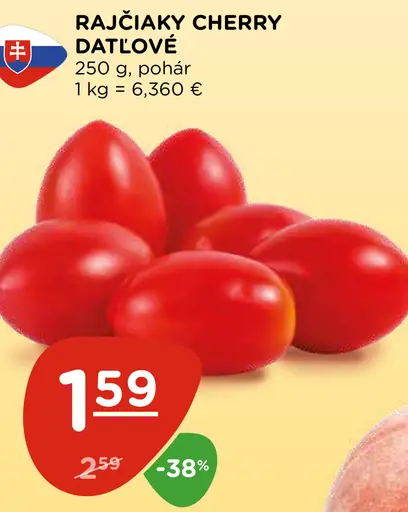 Rajčiaky cherry datľové