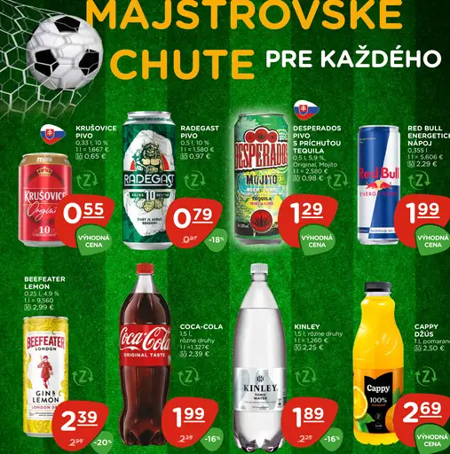 Krušovice Pivo plechovka