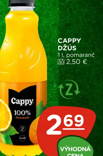 Cappy džús pomarančový