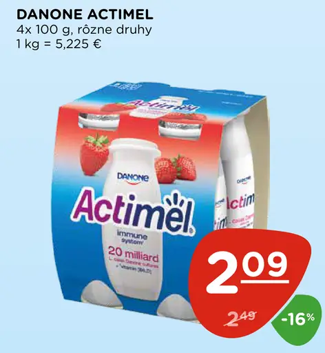 Danone Actimel probiotický nápoj