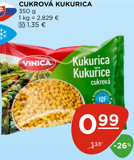 Vinica Cukrová kukurica
