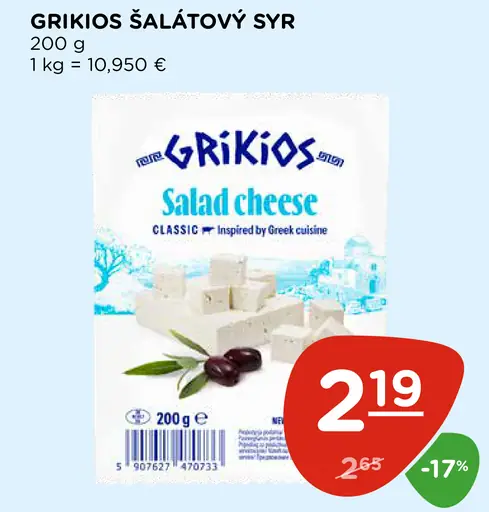 Grikios šalátový syr