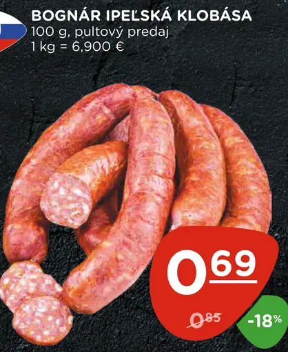 Bognár Ipeľská klobása
