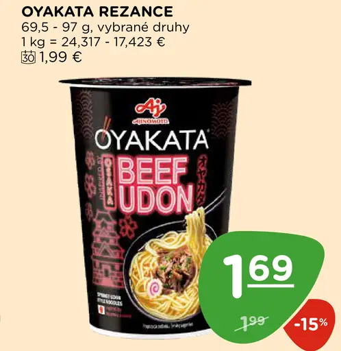 Oyakata rezance vybrané druhy