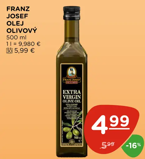 Franz Josef olej olivový Extra Virgin
