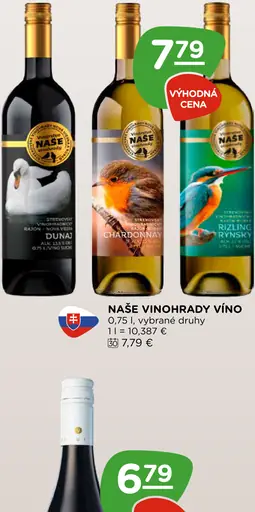 Naše Vinohrady víno
