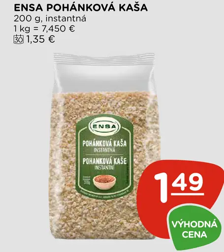 Ensa pohánková kaša instantná