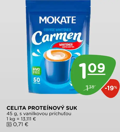 Mokate Carmen Classic sušená smotana