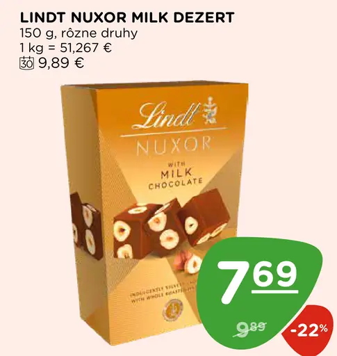 Lindt Nuxor Milk
