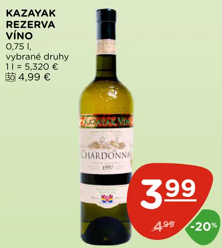 Kazayak Rezerva víno
