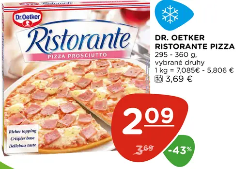 Dr. Oetker Ristorante Pizza Prosciutto