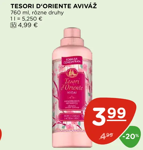 Tesori d'Oriente aviváž