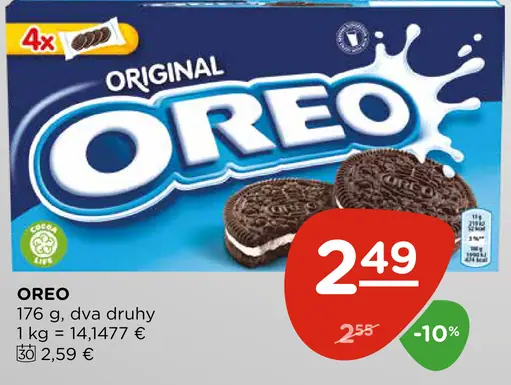Oreo originál sušienky