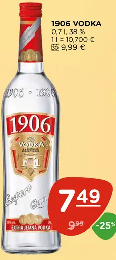 1906 Vodka extra jemná