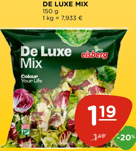 De Luxe Mix šalátový mix