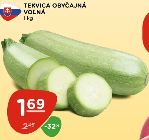 Tekvica obyčajná voľná