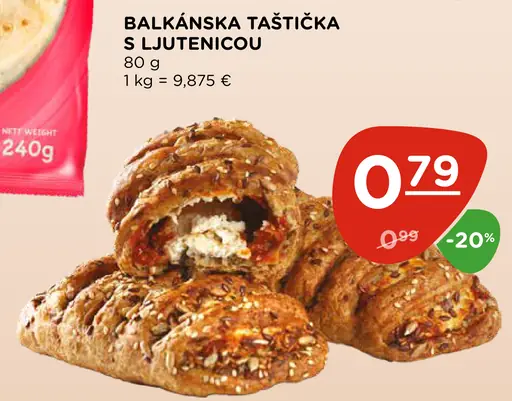 Balkánska taštička s lutenicou