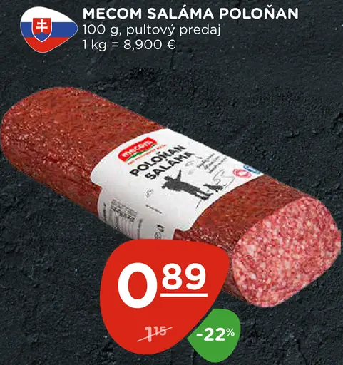 Mecom saláma Poloňan