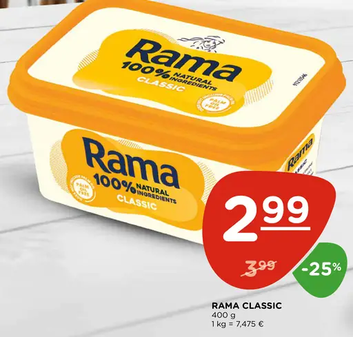 Rama Tekutý rastlinný tuk